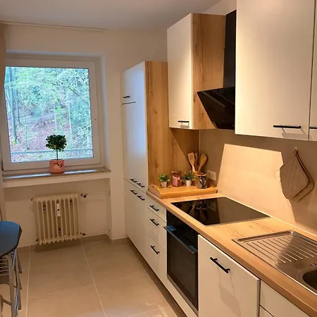 Gemuetliche Mit Tv, Balkon Und Kueche 巴特黑雷纳尔布
